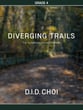 Diverging Trails Concert Band sheet music cover